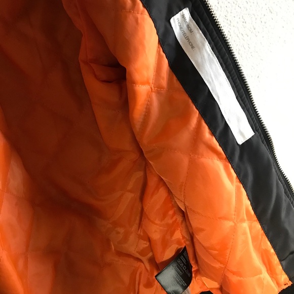 SOLD H&M bomber jacket varsity puffer black 10-12 - Picture 8 of 8